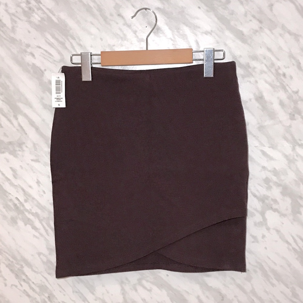 ARITZIA TALULA Primrose Burgundy Skirt Small